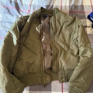 Bullhead Khaki Men's Bomber Jacket